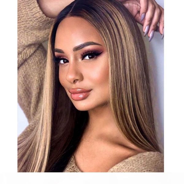 ombre blonde brown highlights 13x6 lace front human hair wigs with baby hair brazilian full lace wigs 360 lace frontal natural hairline, Black
ombre blonde brown highlights 13x6 lace front human hair wigs with baby hair brazilian full lace wigs 360 lace frontal natural hairline, Black