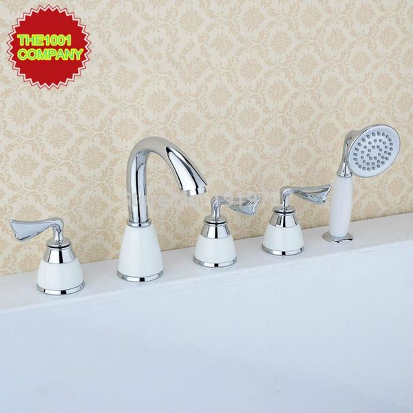 vidric three handles curve spout bar faucet widespread roman tub bathtub mixer taps lavatory plumbing fixtures with shower arm c
vidric three handles curve spout bar faucet widespread roman tub bathtub mixer taps lavatory plumbing fixtures with shower arm c
