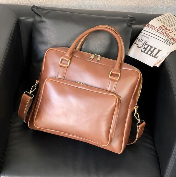 outlet mens shoulder bag retro crazy horse leather business briefcase solid color coffee large fashion handbag street fashions pocket decora
outlet mens shoulder bag retro crazy horse leather business briefcase solid color coffee large fashion handbag street fashions pocket decora
