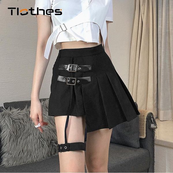skirts summer black asymmetrical skirt women casual punk high waist attach leg belt street gothic girls pleated
skirts summer black asymmetrical skirt women casual punk high waist attach leg belt street gothic girls pleated