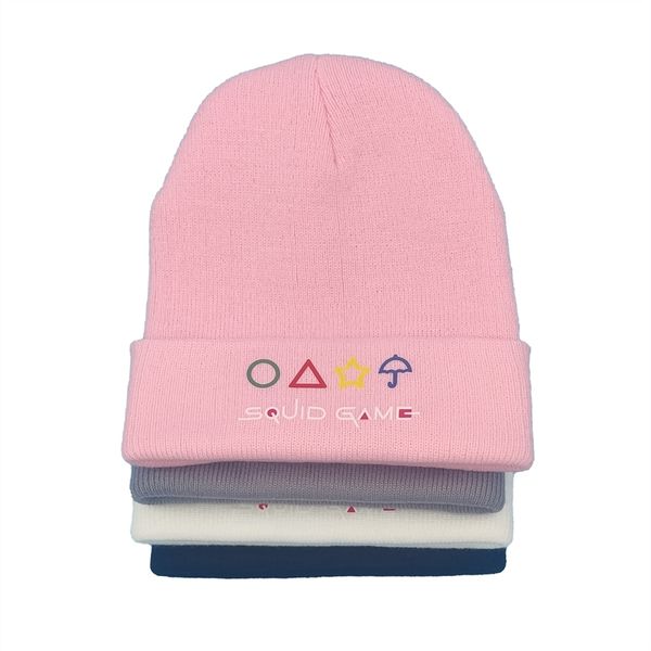 squid squid game men's women's knitted warm wool autumn and winter printed stamping brimless urinal hat beanies, Blue;gray
squid squid game men's women's knitted warm wool autumn and winter printed stamping brimless urinal hat beanies, Blue;gray