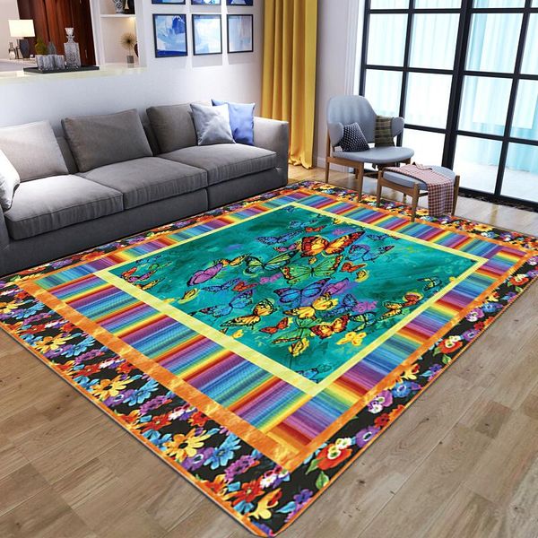 carpets 3d colorful floral printed bedroom area rugs gorgeous butterfly large modern anti-slip play floor rug home decor doormat
carpets 3d colorful floral printed bedroom area rugs gorgeous butterfly large modern anti-slip play floor rug home decor doormat
