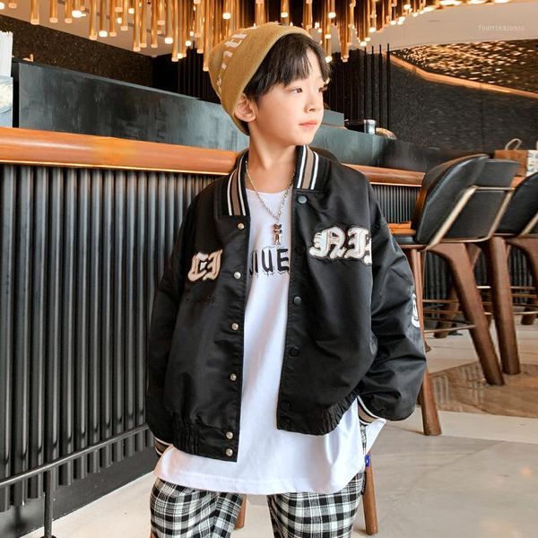 jackets boys jacket spring autumn children clothing teen kids alphabet baseball uniform outerwear casual sport overcoat 1, Blue;gray
jackets boys jacket spring autumn children clothing teen kids alphabet baseball uniform outerwear casual sport overcoat 1, Blue;gray