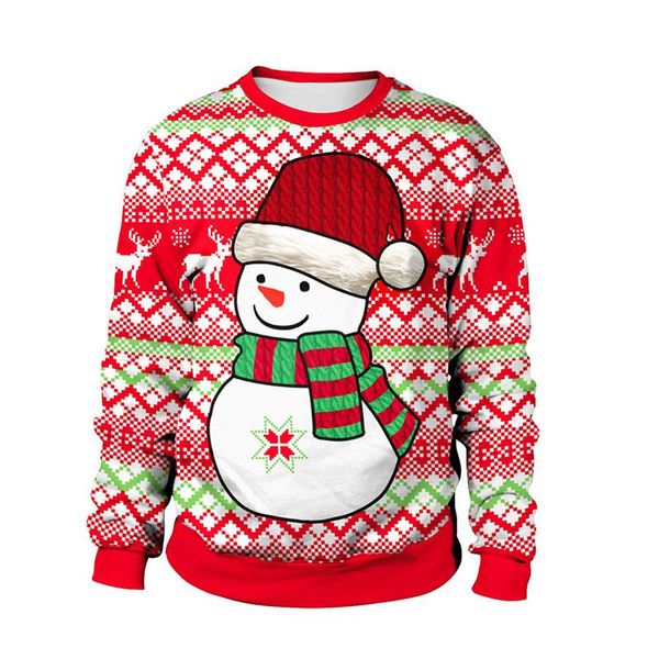men's sweaters men women ugly christmas funny xmas sweatshirts 3d cute snowman reindeer printed holiday jumper couples pullovers, White;black
men's sweaters men women ugly christmas funny xmas sweatshirts 3d cute snowman reindeer printed holiday jumper couples pullovers, White;black