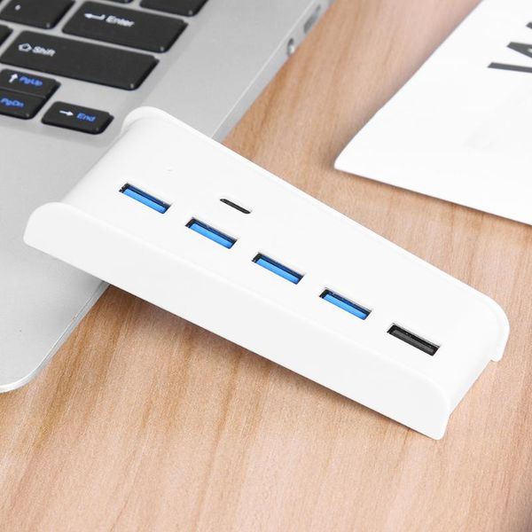 hubs usb hub with 5 a + 1 c ports 2 to 6 distributor type-c3.1 extender splitter for ps5 digital edition white
hubs usb hub with 5 a + 1 c ports 2 to 6 distributor type-c3.1 extender splitter for ps5 digital edition white