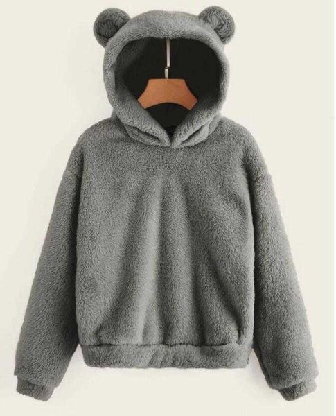 hoodie kawaii women hoodies pullover harajuku sweatshirts oversize itself hoody bear ears warm plush hooded ropa mujer sudaderas y0820, Black
hoodie kawaii women hoodies pullover harajuku sweatshirts oversize itself hoody bear ears warm plush hooded ropa mujer sudaderas y0820, Black