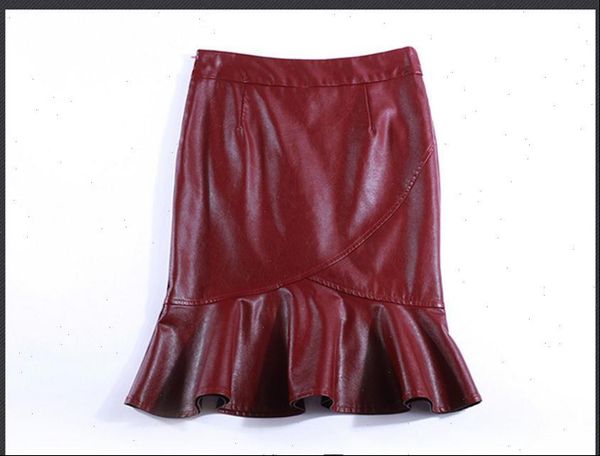 high waist trumpet skirts womens pu faux leather faldas mujer bodycon package hip skirt fashion female leather saias k667, Black
high waist trumpet skirts womens pu faux leather faldas mujer bodycon package hip skirt fashion female leather saias k667, Black