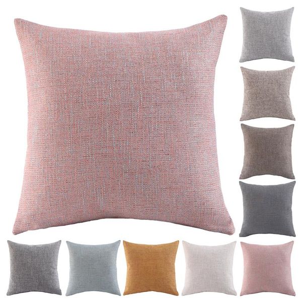 cushion/decorative pillow two tone linen cushion cover 45x45cm decorative for sofa livingroom pink blue beige cases
cushion/decorative pillow two tone linen cushion cover 45x45cm decorative for sofa livingroom pink blue beige cases