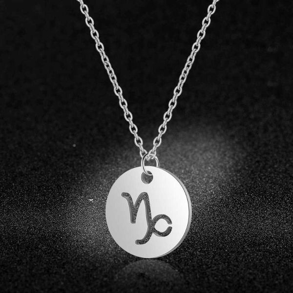pendant necklaces 12 constellation zodiac sign charm necklace 100% stainless steel women dainty jewelry wholesale drop, Silver
pendant necklaces 12 constellation zodiac sign charm necklace 100% stainless steel women dainty jewelry wholesale drop, Silver