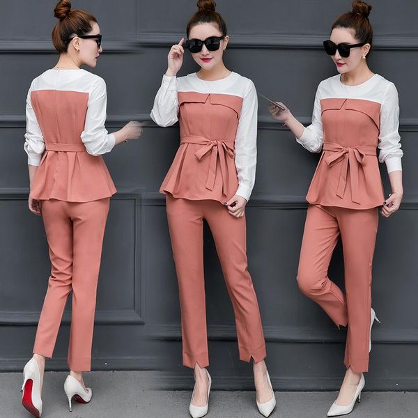 women's tracksuits fashion women pants suit sets formal office lady suits work uniform designs and pencil 2 piece set, Gray
women's tracksuits fashion women pants suit sets formal office lady suits work uniform designs and pencil 2 piece set, Gray