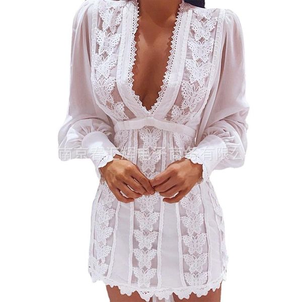 casual dresses women dress white v-neck butterfly lace spring autumn fashion chic vestido feminino mini woman donsignet, Black;gray
casual dresses women dress white v-neck butterfly lace spring autumn fashion chic vestido feminino mini woman donsignet, Black;gray