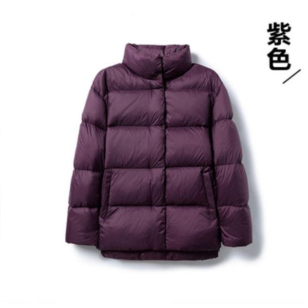 women's down & parkas autumn and winter 2021 korean leisure fashion jacket women's short bread white duck thickened trend, Black
women's down & parkas autumn and winter 2021 korean leisure fashion jacket women's short bread white duck thickened trend, Black