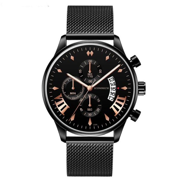 wristwatches luxury men's watch fashion male business watches simple calendar stainless steel mesh belt men quartz clock zegarki damski, Slivery;brown
wristwatches luxury men's watch fashion male business watches simple calendar stainless steel mesh belt men quartz clock zegarki damski, Slivery;brown