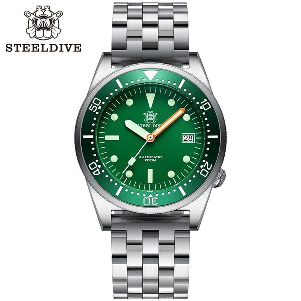 wristwatches steeldive sd1979 sapphire glass 42.5mm 316l stainless steel case 200m waterproof nh35 automatic dive watch with ceramic bezel, Slivery;brown
wristwatches steeldive sd1979 sapphire glass 42.5mm 316l stainless steel case 200m waterproof nh35 automatic dive watch with ceramic bezel, Slivery;brown