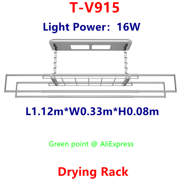 hangers & racks aluminum alloy drying rack t-v915 adjustable clothes rail quick ceiling mounted electric with light
hangers & racks aluminum alloy drying rack t-v915 adjustable clothes rail quick ceiling mounted electric with light