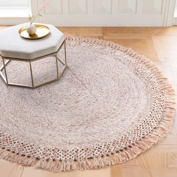 light luxury living room round carpet nordic style bedroom wool hand-woven ins girl dresser mat
light luxury living room round carpet nordic style bedroom wool hand-woven ins girl dresser mat