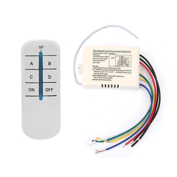 smart home control 4 ways wall light receiver on/off 220v digital wireless transmitter remote switch
smart home control 4 ways wall light receiver on/off 220v digital wireless transmitter remote switch