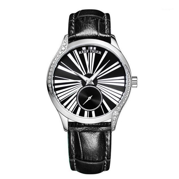 wristwatches luxury women watches,lady automatic watch reef tiger ladies seld wind mechanical wristwatch dress clock relogio leather strap, Slivery;brown
wristwatches luxury women watches,lady automatic watch reef tiger ladies seld wind mechanical wristwatch dress clock relogio leather strap, Slivery;brown