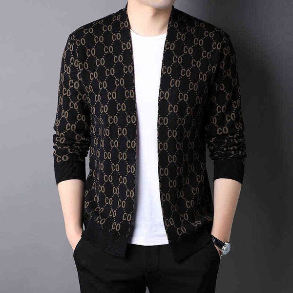 men's jackets knitted cardigan jitter men's coat korean version of the tiktok long youth busins sweater, Black;brown
men's jackets knitted cardigan jitter men's coat korean version of the tiktok long youth busins sweater, Black;brown