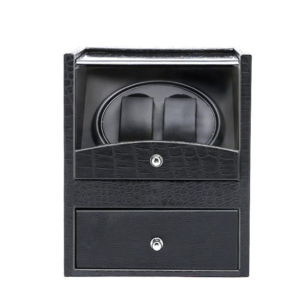 watch boxes & cases 2+2 leather automatic winder machine storage box battery mechanical jebely display cabinet motor shaker winding collecti, Black;blue
watch boxes & cases 2+2 leather automatic winder machine storage box battery mechanical jebely display cabinet motor shaker winding collecti, Black;blue