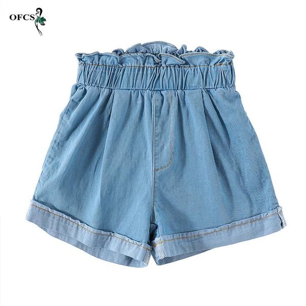 shorts summer children cotton denim girls toddler panties kids elastic waist casual pants trousers, Black
shorts summer children cotton denim girls toddler panties kids elastic waist casual pants trousers, Black