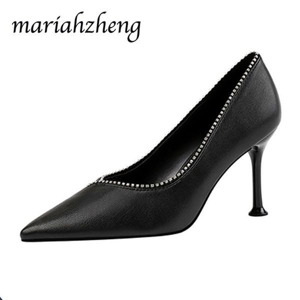 dress shoes meriahzheng 8.5cm fashion pointed shallow-heeled high-heeled rhinestone women's single professional ol lsj, Black
dress shoes meriahzheng 8.5cm fashion pointed shallow-heeled high-heeled rhinestone women's single professional ol lsj, Black