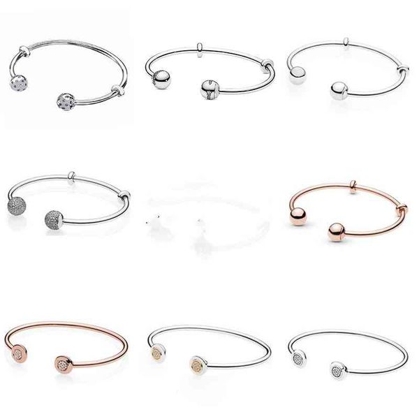 100% 925 sterling silver winter christmas classic original round bead opening pan bracelet fashion gift, Golden;silver
100% 925 sterling silver winter christmas classic original round bead opening pan bracelet fashion gift, Golden;silver