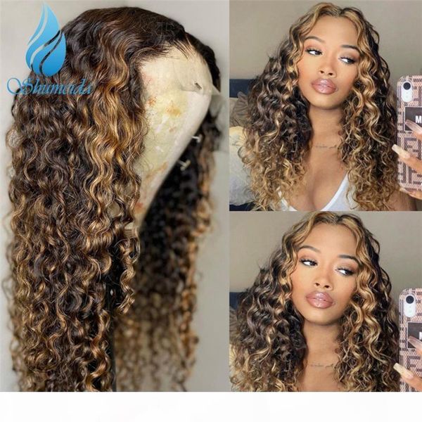 shd highlight brown curly color lace front wigs with baby hair brazilian remy hair bleached knots pre plucked for women, Black;brown
shd highlight brown curly color lace front wigs with baby hair brazilian remy hair bleached knots pre plucked for women, Black;brown