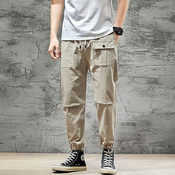 wimilous men's loose multi-pocket tooling sports and leisure foot pants the trend of harem trousers jeans, Blue
wimilous men's loose multi-pocket tooling sports and leisure foot pants the trend of harem trousers jeans, Blue