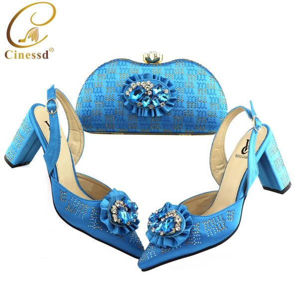 dress shoes latest design african women wedding and bag set decorated with rhinestone matching italian shoe heels, Black
dress shoes latest design african women wedding and bag set decorated with rhinestone matching italian shoe heels, Black