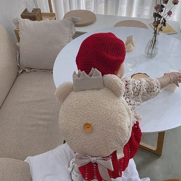 backpack anti-lost package kids backpacks school bag cute cartoon crown bear for boys girls with 110cm long traction rope
backpack anti-lost package kids backpacks school bag cute cartoon crown bear for boys girls with 110cm long traction rope