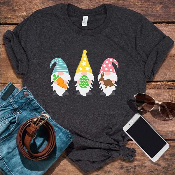 women's t-shirt easter gnomes shirt women kawaii aesthetic cute three t 2021 graphic tees, White
women's t-shirt easter gnomes shirt women kawaii aesthetic cute three t 2021 graphic tees, White