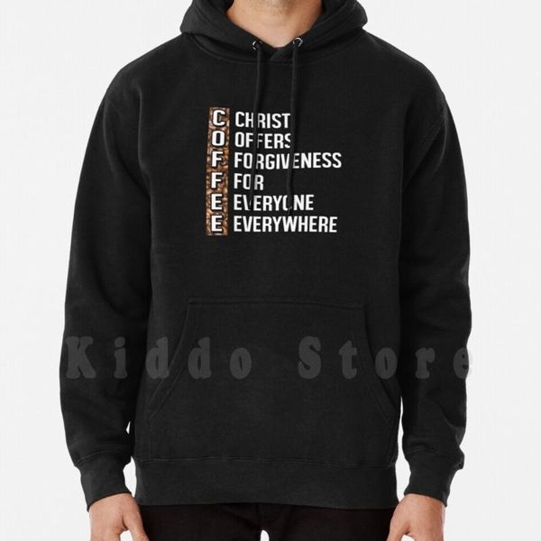 men's hoodies & sweatshirts christ offers forgiveness for everyone everywhere , coffee abbreviation long sleeve, Black
men's hoodies & sweatshirts christ offers forgiveness for everyone everywhere , coffee abbreviation long sleeve, Black