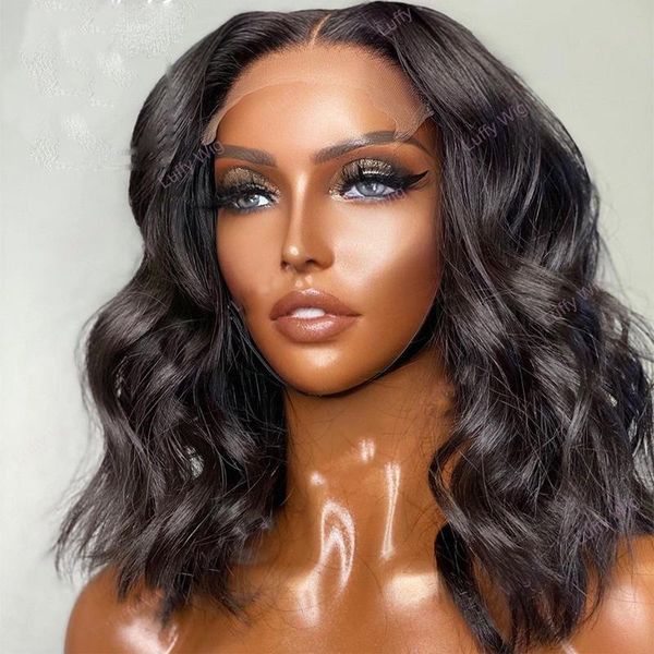 synthetic wigs natural black body wave short bob lace front wig for women with baby hair high resistance glueless daily wear
synthetic wigs natural black body wave short bob lace front wig for women with baby hair high resistance glueless daily wear