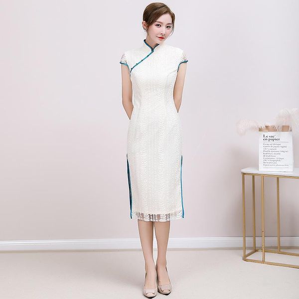 short sleeve lady straight dresses cheongsam skirt vintage mandarin collar qipao split lace embroidery floral gown vestidos, Red
short sleeve lady straight dresses cheongsam skirt vintage mandarin collar qipao split lace embroidery floral gown vestidos, Red