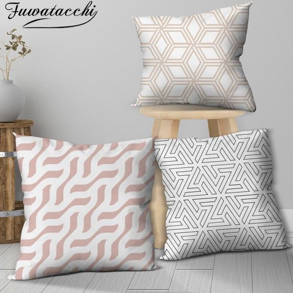 cushion/decorative pillow fuwatacchi cushion cover pink geometric linen covers for couch car home decor pillowcase 45x45cm funda cojines
cushion/decorative pillow fuwatacchi cushion cover pink geometric linen covers for couch car home decor pillowcase 45x45cm funda cojines