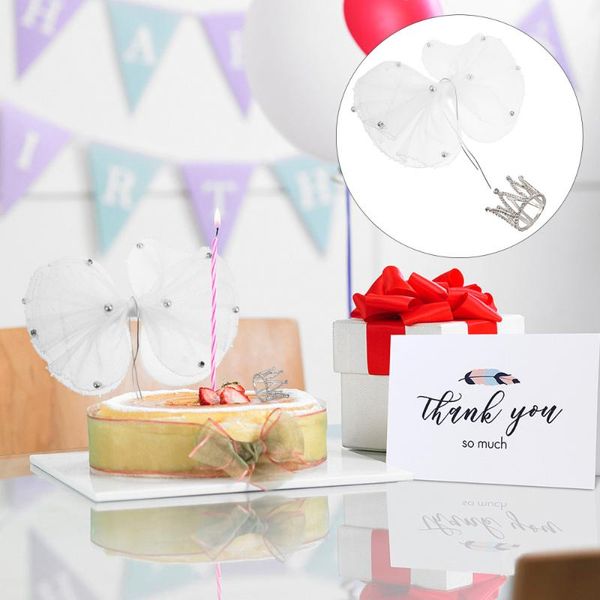 2pcs creative cake ers birthday party cake inserted cards ornaments
2pcs creative cake ers birthday party cake inserted cards ornaments