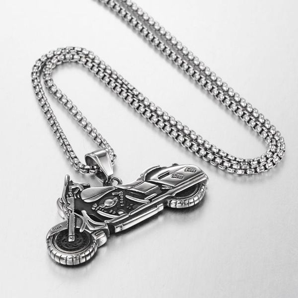 pendant necklaces hip-hop rock personality fashion trend locomotive necklace titanium steel hanging ornaments for men women, Silver
pendant necklaces hip-hop rock personality fashion trend locomotive necklace titanium steel hanging ornaments for men women, Silver