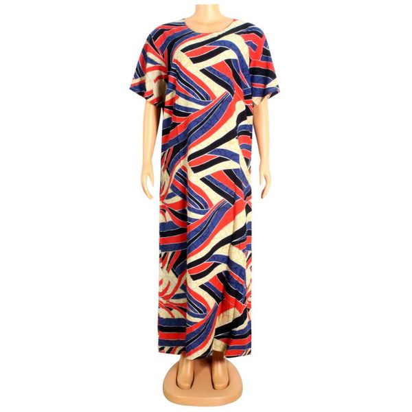 ethnic clothing 2021 african women dress cotton loose round collar colorful stripe print with headtie fashion casual lady, Red
ethnic clothing 2021 african women dress cotton loose round collar colorful stripe print with headtie fashion casual lady, Red