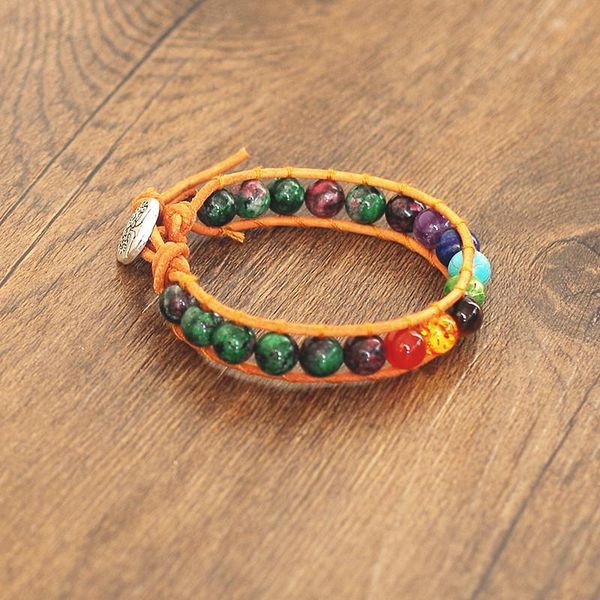 charm bracelets 8mm beads strand bangle onyx natural stone 7 chakra leather wrap handmade women bohemia, Golden;silver
charm bracelets 8mm beads strand bangle onyx natural stone 7 chakra leather wrap handmade women bohemia, Golden;silver