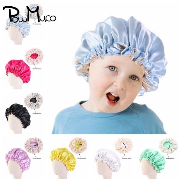 powmuco solid color double layer satin sleep caps baby hair care hats adjustable hairdressing chemotherapy bonnet birthday gifts
powmuco solid color double layer satin sleep caps baby hair care hats adjustable hairdressing chemotherapy bonnet birthday gifts