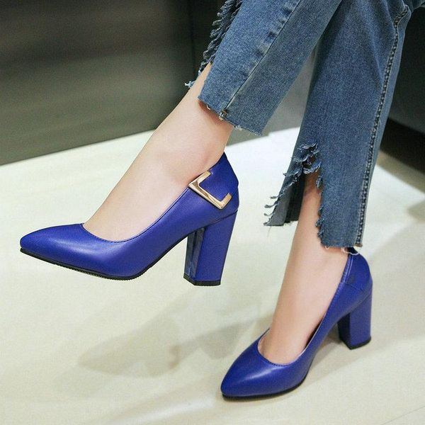 dress shoes 2021 fashion simple women high heel pointed toe thick pumps slip on lazy, Black
dress shoes 2021 fashion simple women high heel pointed toe thick pumps slip on lazy, Black