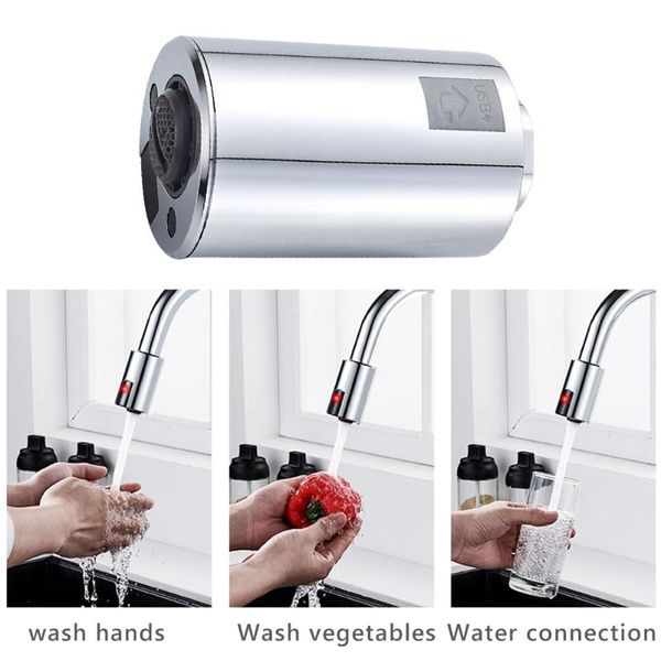 kitchen faucets smart sensor faucet water saving device non-contact bathroom automatic inflatable tap tools
kitchen faucets smart sensor faucet water saving device non-contact bathroom automatic inflatable tap tools