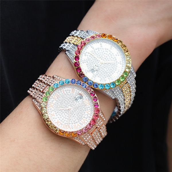 trendy mens fashion hip hop watch jewelry diamond ice out rapper diamond men watch gift for friends, Slivery;brown
trendy mens fashion hip hop watch jewelry diamond ice out rapper diamond men watch gift for friends, Slivery;brown