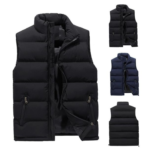 men's jackets fashion mens jacket sleeveless vest spring thermal soft vests casual coats male cotton men thicken waistcoat 5xl, Black;brown
men's jackets fashion mens jacket sleeveless vest spring thermal soft vests casual coats male cotton men thicken waistcoat 5xl, Black;brown