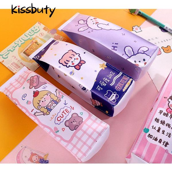pencil bags kawaii animals girls case pu waterproof stationery bag storage cute milk for boys school supplies
pencil bags kawaii animals girls case pu waterproof stationery bag storage cute milk for boys school supplies