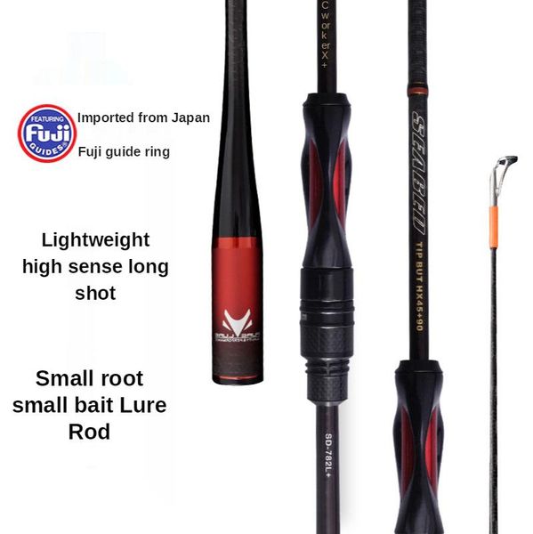 purelure lightweight long-range micro bait, all-fuji small root rod luya rod bottom probe set
purelure lightweight long-range micro bait, all-fuji small root rod luya rod bottom probe set