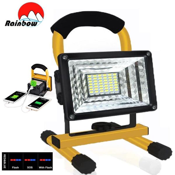 100w 24/48 led portable spotlight super bright 100000lm work light outdoor camping floodlight searchlight rechargable for garden
100w 24/48 led portable spotlight super bright 100000lm work light outdoor camping floodlight searchlight rechargable for garden