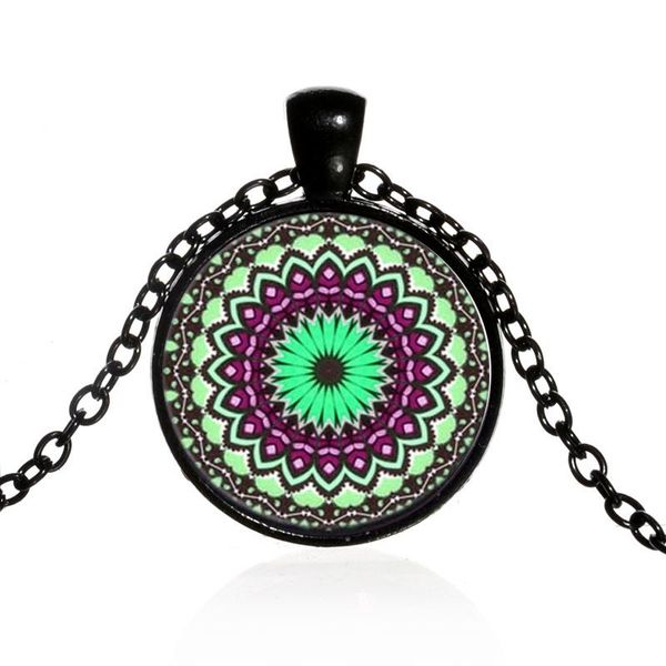 pendant necklaces india mandala necklace color henna yaga om symbol buddhism art jewelry glass women gifts xl161, Silver
pendant necklaces india mandala necklace color henna yaga om symbol buddhism art jewelry glass women gifts xl161, Silver