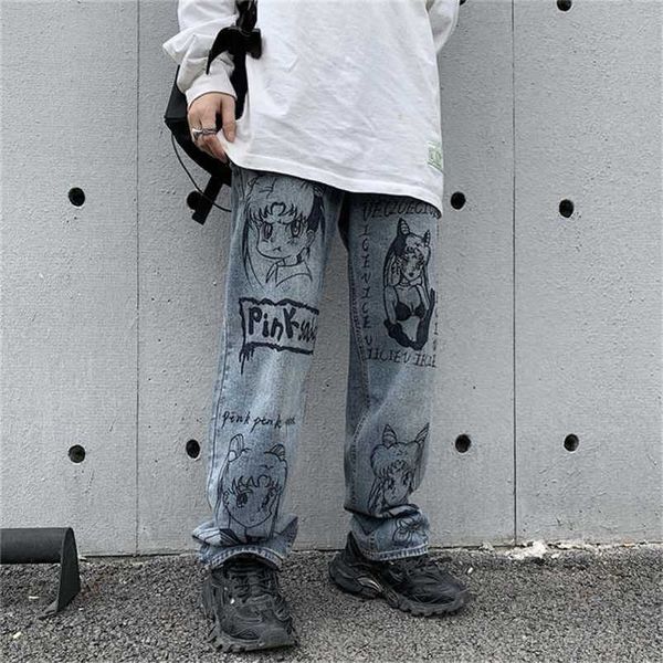 coldyingan cartoon anime print jeans men pants bf harajuku streetwear wear casual fashion graffiti loose women jeans trousers 211120, Blue
coldyingan cartoon anime print jeans men pants bf harajuku streetwear wear casual fashion graffiti loose women jeans trousers 211120, Blue